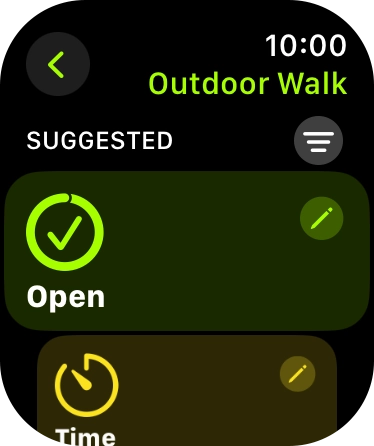 Press the Digital Crown several times to return to the main menu.