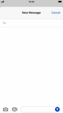 Press To: and key in the first letters of the recipient's name.