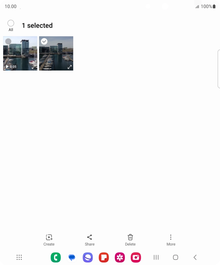 Press the field above 