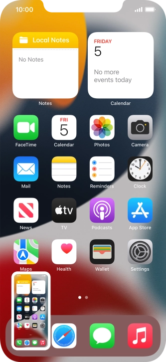 To edit your screenshot, press the screenshot and follow the instructions on the screen to make the required changes.