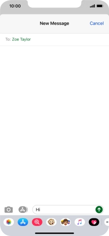 Press the picture icon.