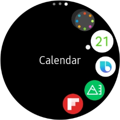 Press the Bixby icon.