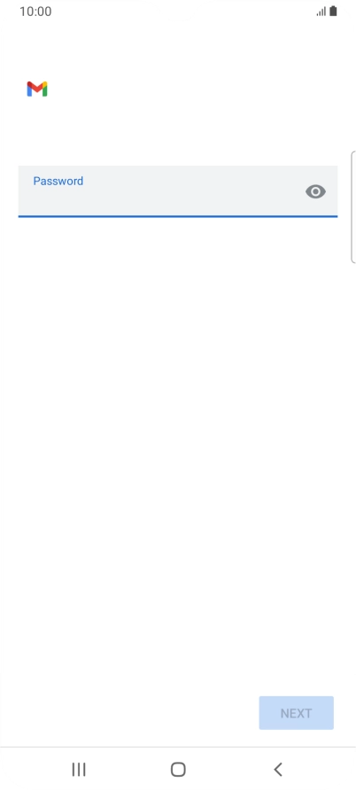 Press the field below 