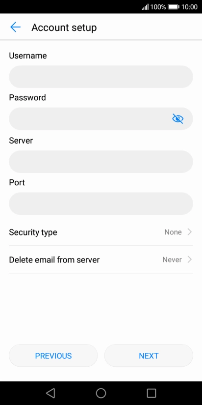 Press the field below 