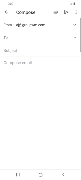 Press the field next to 