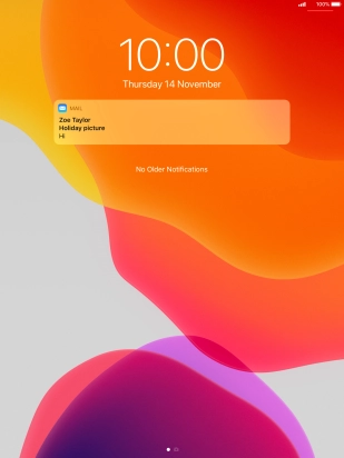 Press the required notification and follow the instructions on the screen to use the selected function.