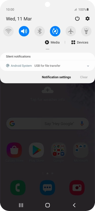 Press Android System.