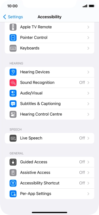 Press the required category below 
