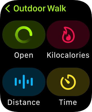 Press the Digital Crown several times to return to the main menu.