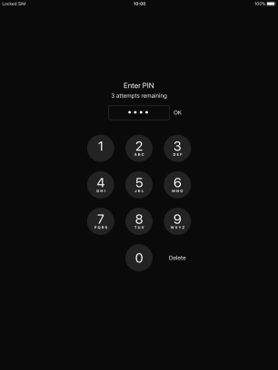 Key in your PIN and press OK.