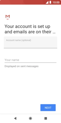 Press the field below 