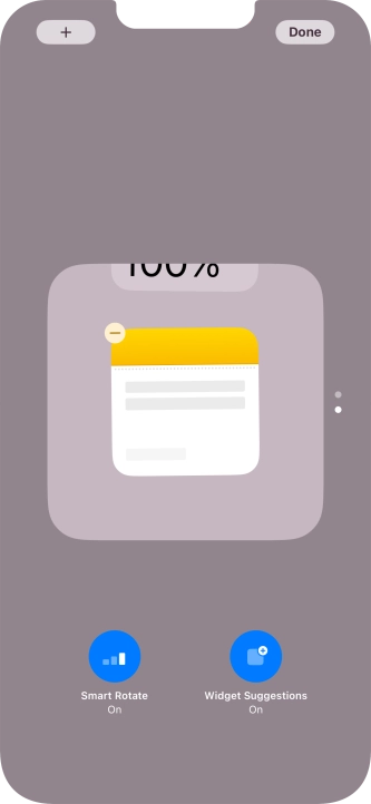 Press Smart Rotate to turn the function on or off.