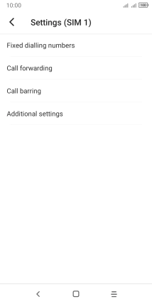 Press Additional settings.