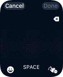 Press the input icon.