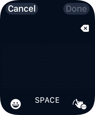Press the input icon.