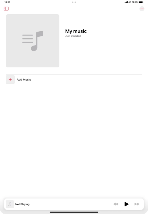 Press Add Music.
