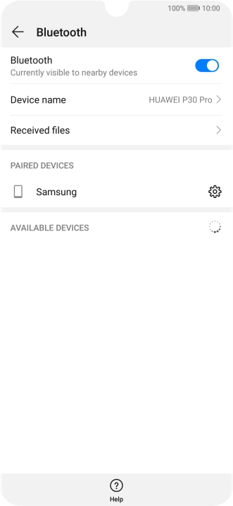 Slide your finger upwards starting from the bottom of the screen to return to the home screen.