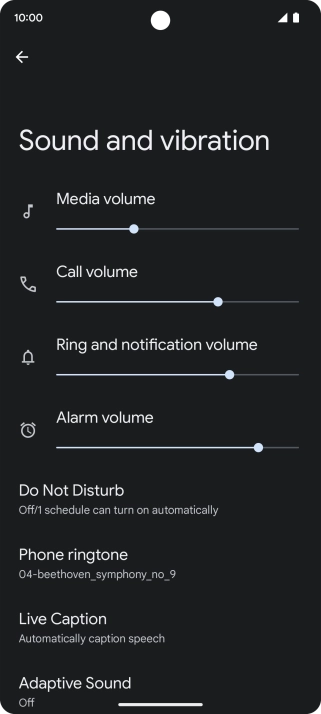 Slide your finger upwards starting from the bottom of the screen to return to the home screen.
