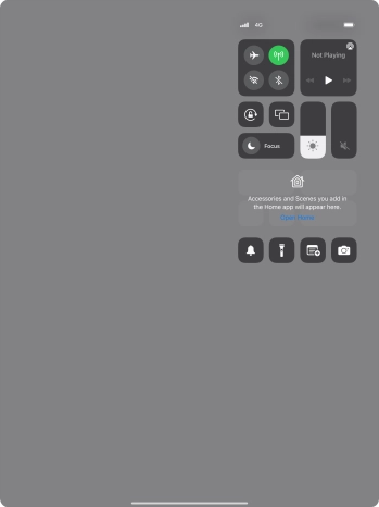 Press the sound mode icon to turn silent mode on or off.
