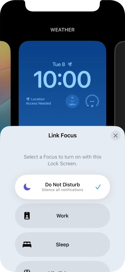 Press the close icon.