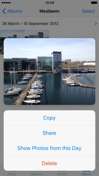 Press the required function and follow the instructions on the screen to use the selected function.