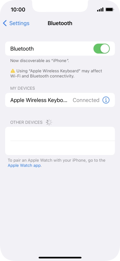 Slide your finger upwards starting from the bottom of the screen to return to the home screen.