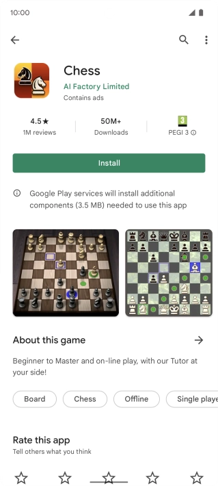 Slide your finger upwards starting from the bottom of the screen to return to the home screen.