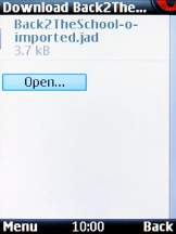 Select Open... and follow the instructions on the screen to install the app.