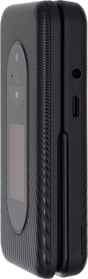 Connect the data cable to the socket and to your computer's USB port.