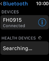 Press the Digital Crown to return to the home screen.