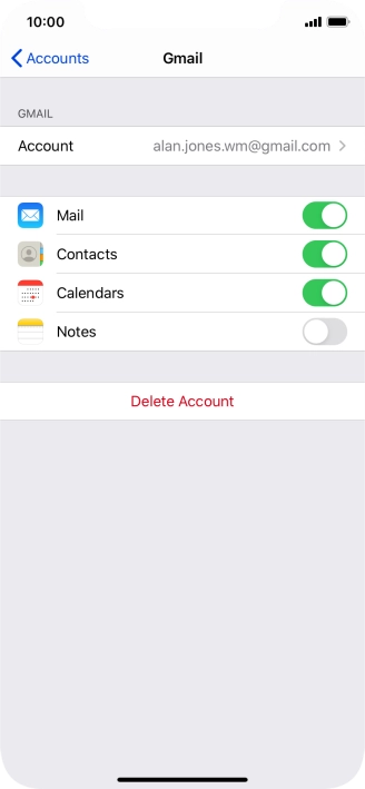 Slide your finger upwards starting from the bottom of the screen to return to the home screen.