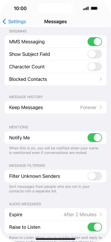 Slide your finger upwards starting from the bottom of the screen to return to the home screen.