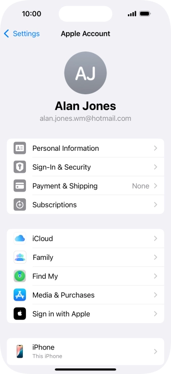 Slide your finger upwards starting from the bottom of the screen to return to the home screen.
