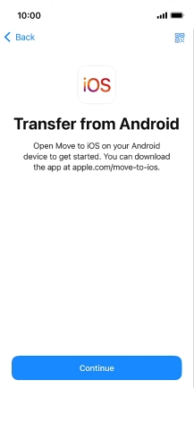 To transfer content to your phone, you need to install the app 