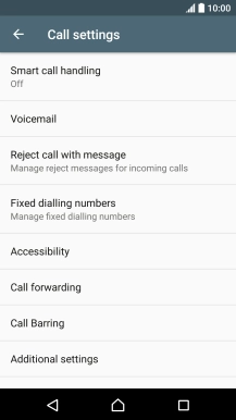 Press Additional settings.