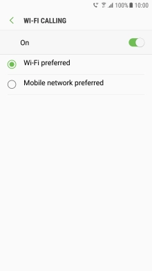If you turn on the function, press the required setting.