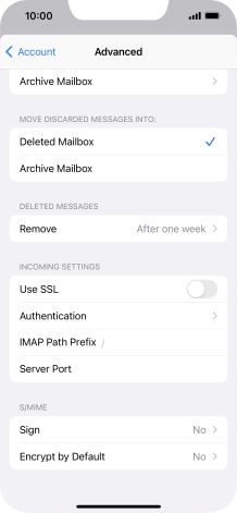 Press Authentication.