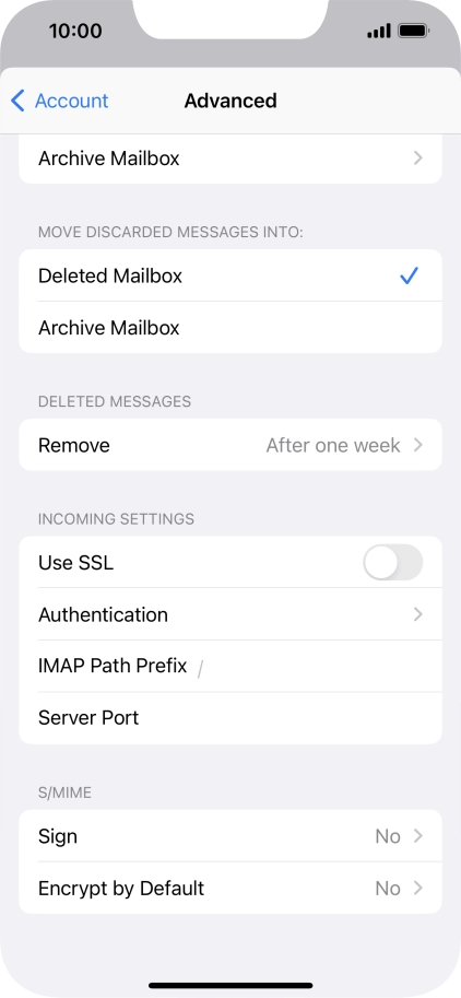 Press Authentication.