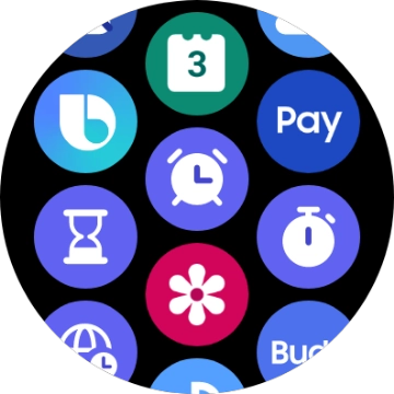 Press the Bixby icon.