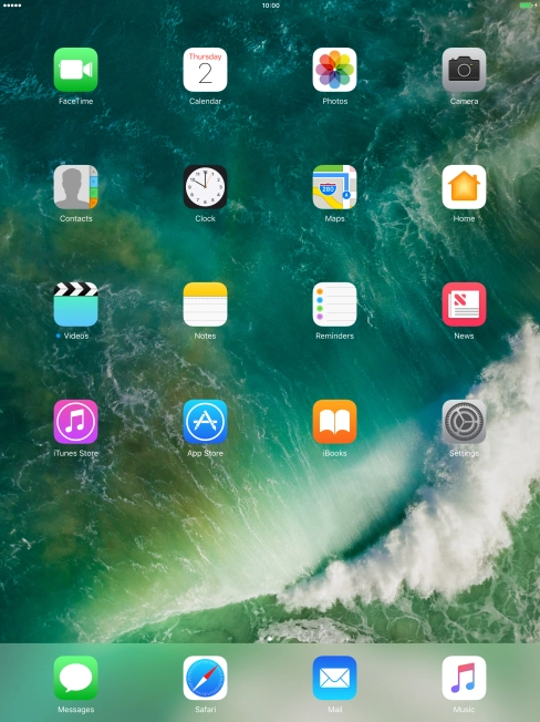 When the battery charging icon is displayed, the battery is charging.