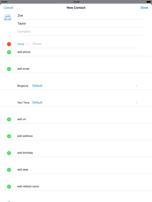 Press Phone and key in the required phone number.