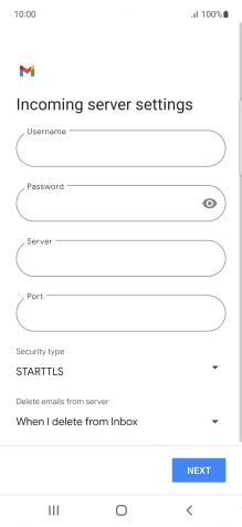Press the field below 
