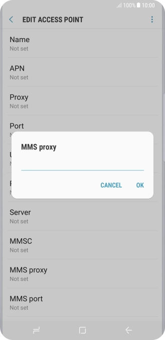 Key in 10.202.002.060 and press OK.