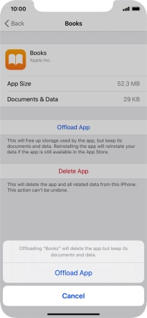 Press Offload App.