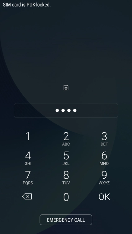 If you're asked to key in your PIN, do so and press OK.