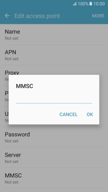 Key in http://pxt.vodafone.net.au/pxtsend and press OK.
