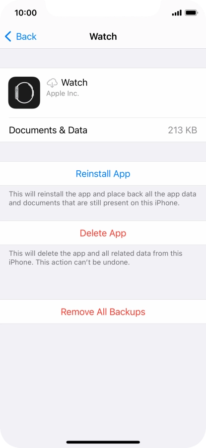 Slide your finger upwards starting from the bottom of the screen to return to the home screen.