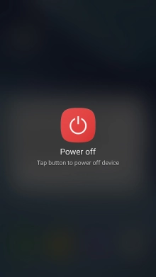 Press Power off.