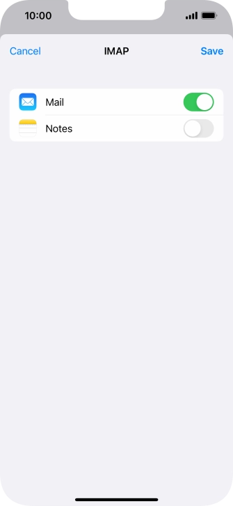 Press Save. Your email account has now been set up. To select more settings for incoming and outgoing server, proceed with the following steps.