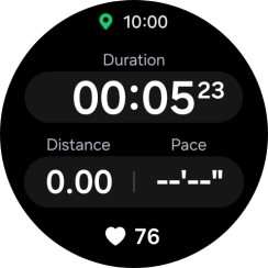 Press and hold the Return key to pause an activity.